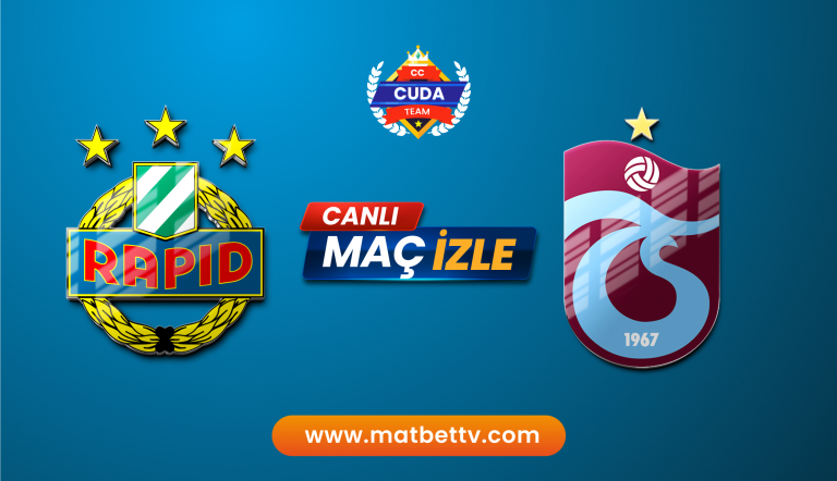 [SelcukSportsᴴᴰ] Rapid Wien – Trabzonspor maçı canli izle, Taraftarium 24 şifresiz izle Exxen