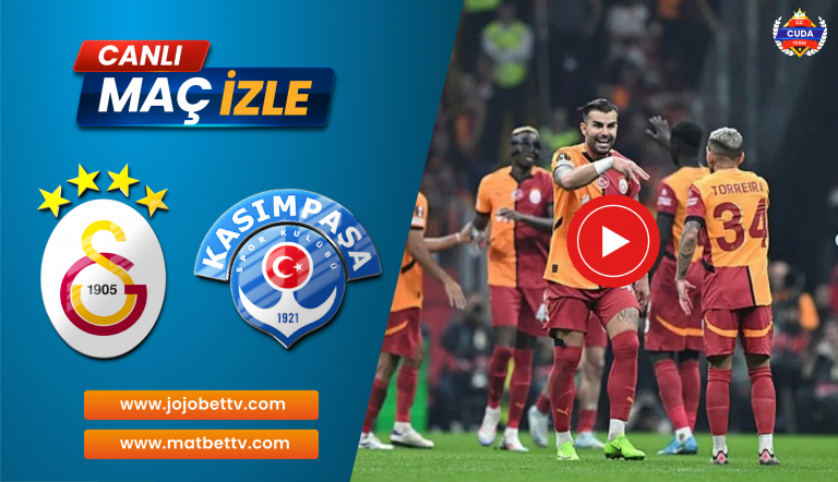 Galatasaray Kasımpaşa Maçını donmadan şifresiz izle | 7. Hafta 28 Eylül 2024 Cumartesi