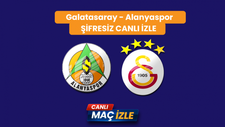 Galatasaray vs Alanyaspor Canli izle Şifresiz Donmadan izle | 6 Ekim 2024 Pazar 8. Hafta Süper Lig