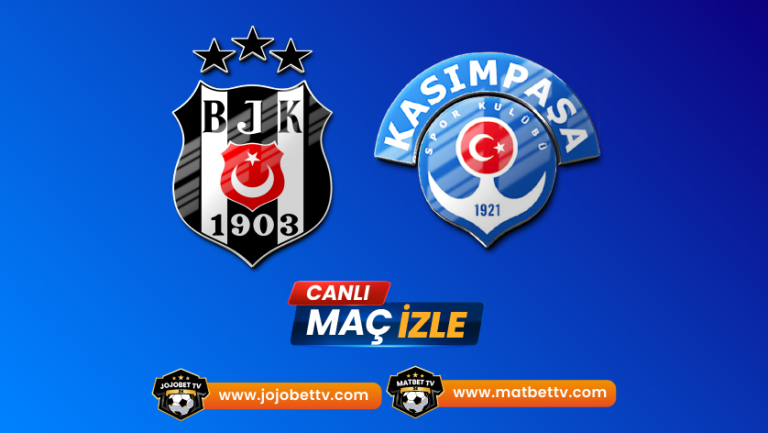 Beşiktaş – Kasımpaşa Maçı Canlı olarak donmadan izle, Şifresiz Bein Sports 1