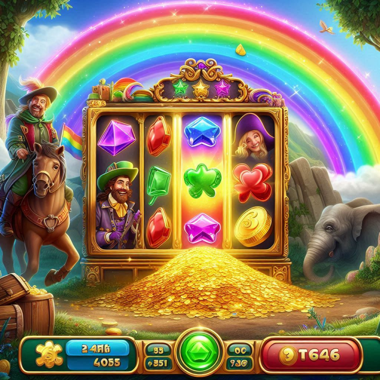 Rainbow Riches Slot: Gökkuşağının Altındaki Hazineler
